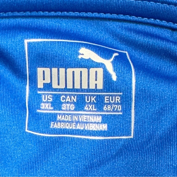 NWT Puma || Mens blue Polo Size 3 Xl - Picture 11 of 13
